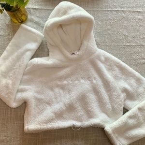 Balance Athletica Cropped Sherpa Hoodie (M)